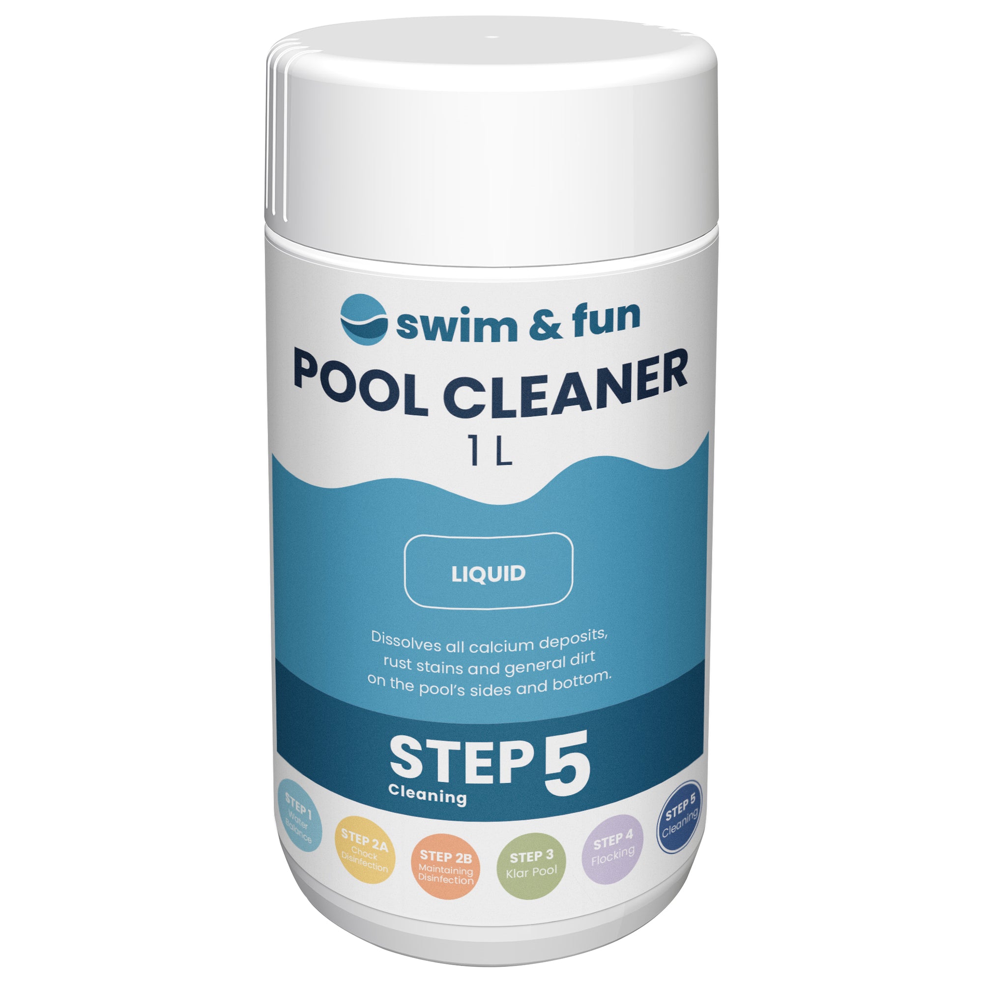 Poolrengöring 1L (flytande) - Swim&Fun